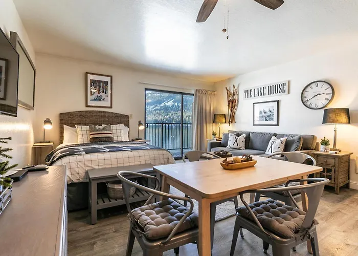 Beautiful Deluxe Studio W/Lake View #245 At Donner Lake Village